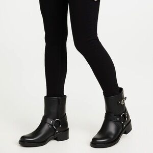 🖤NIB HARNESS BUCKLE BOOTS